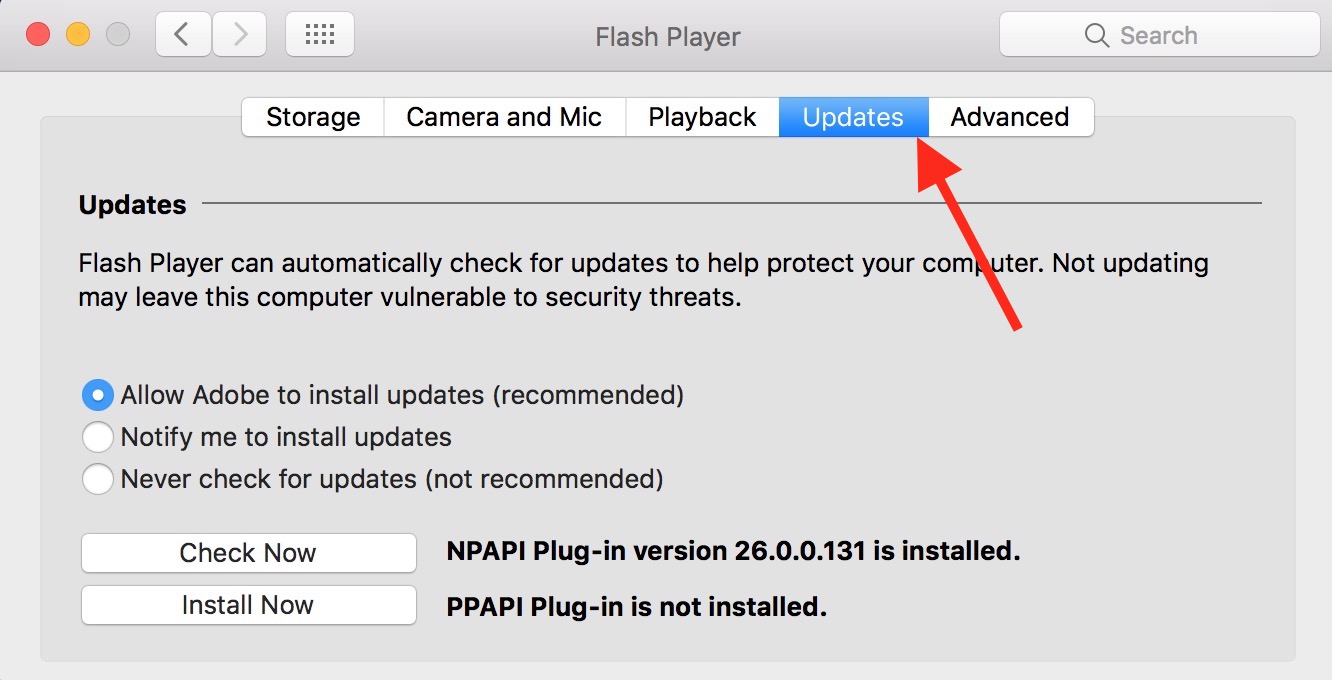 install flash player for safari mac